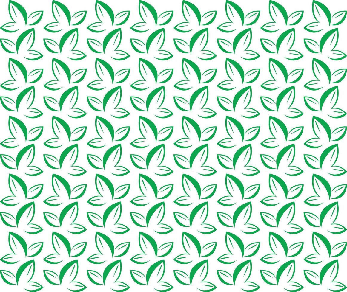 Leaves patter design illustration vector