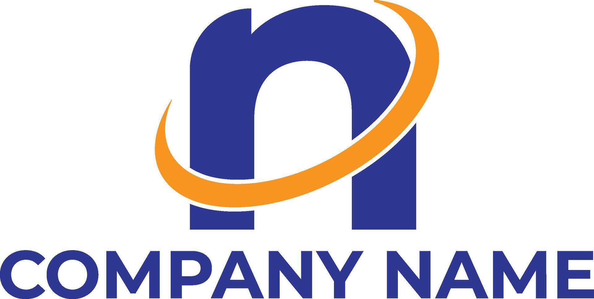 Letter N care logo design vector