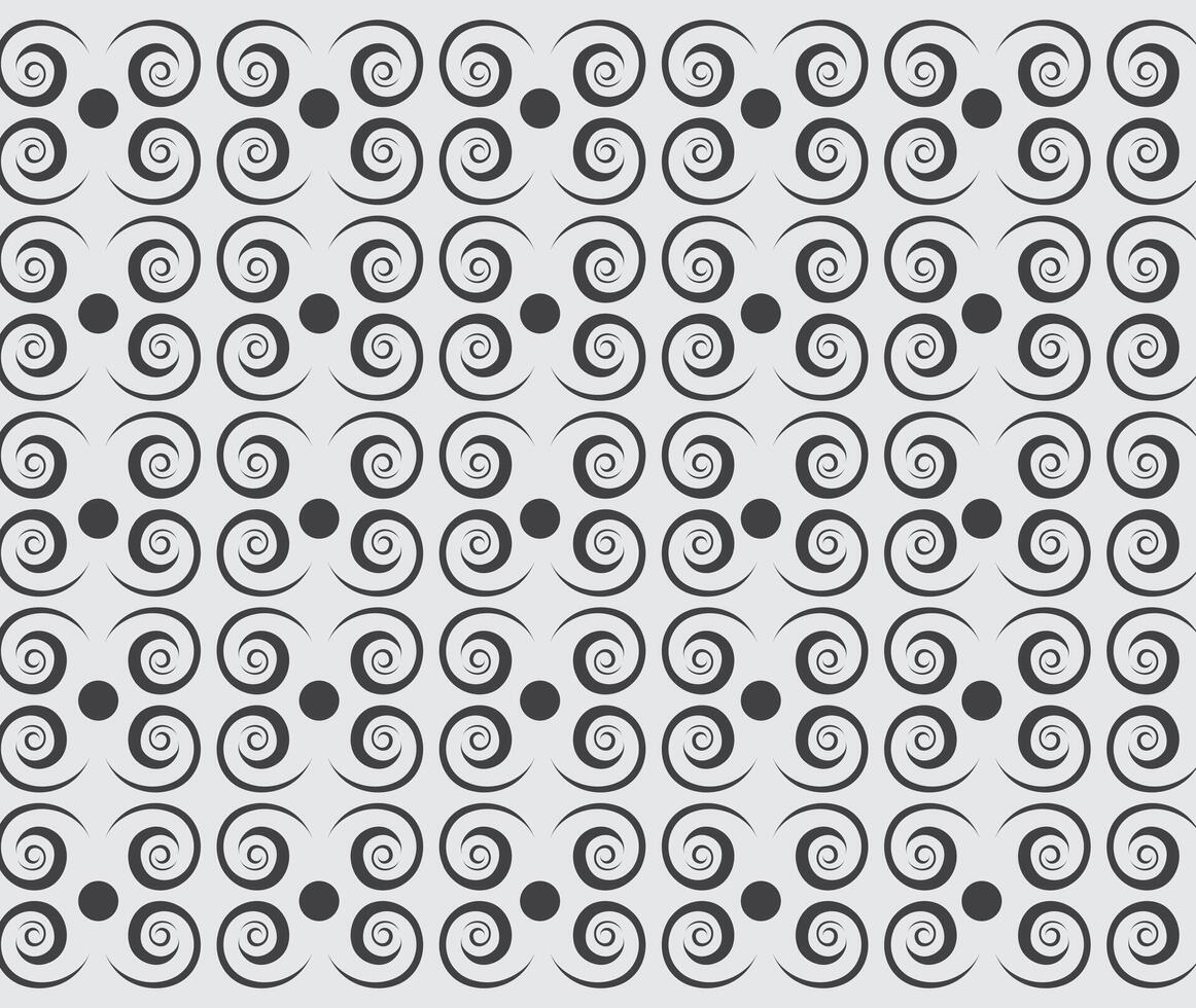 Spiral pattern design vector