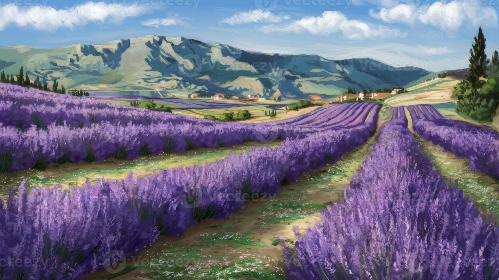 Lavender field by joshua klein photo