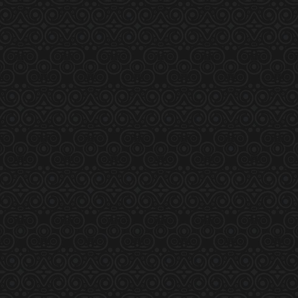 dark ethnic seamless pattern background vector