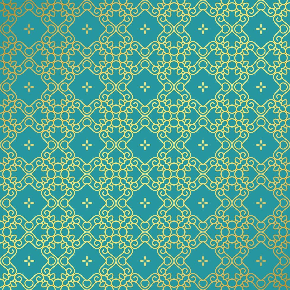 Luxury gold art line pattern design template. vector