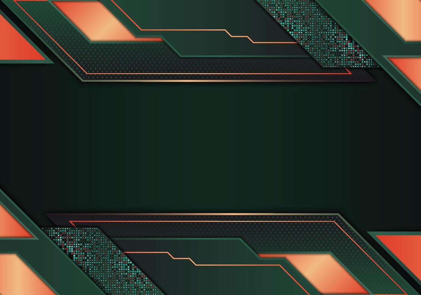 Technology future background with neon stripes. vector