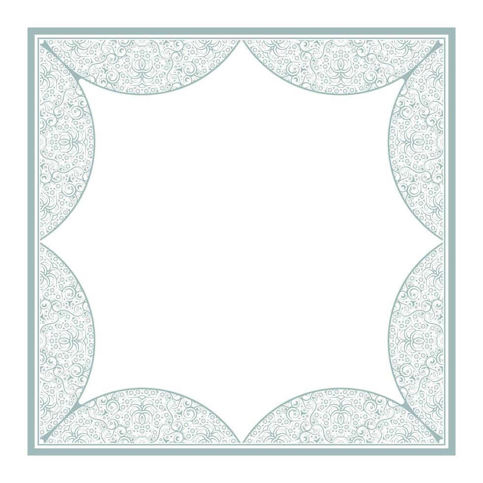 Elegant decorative frame element design background vector