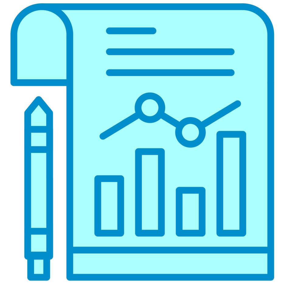 Scheduled Report audit icon vector