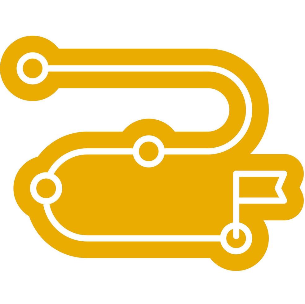 Business Plan strategy outline colour icon vector