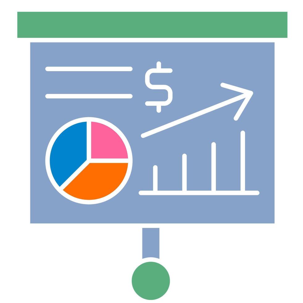 Business Plan report illustration vector