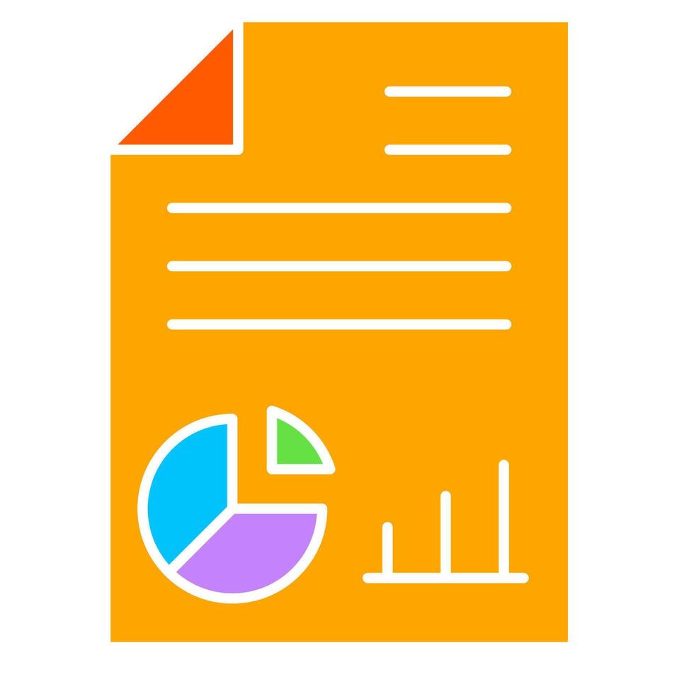 Scheduled Report form illustration vector