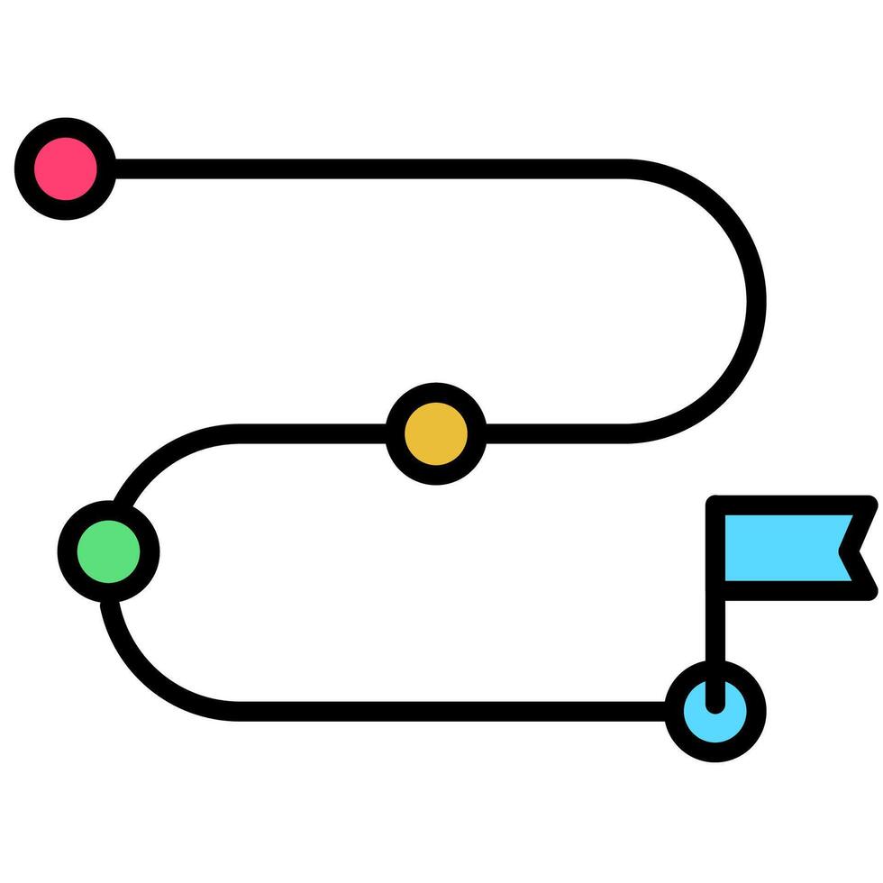 illustration of Business Plan strategy vector
