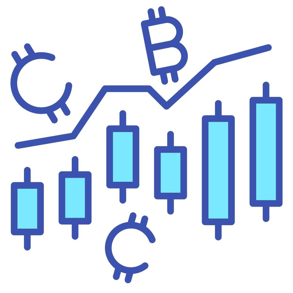 Crypto Investment graphic vector