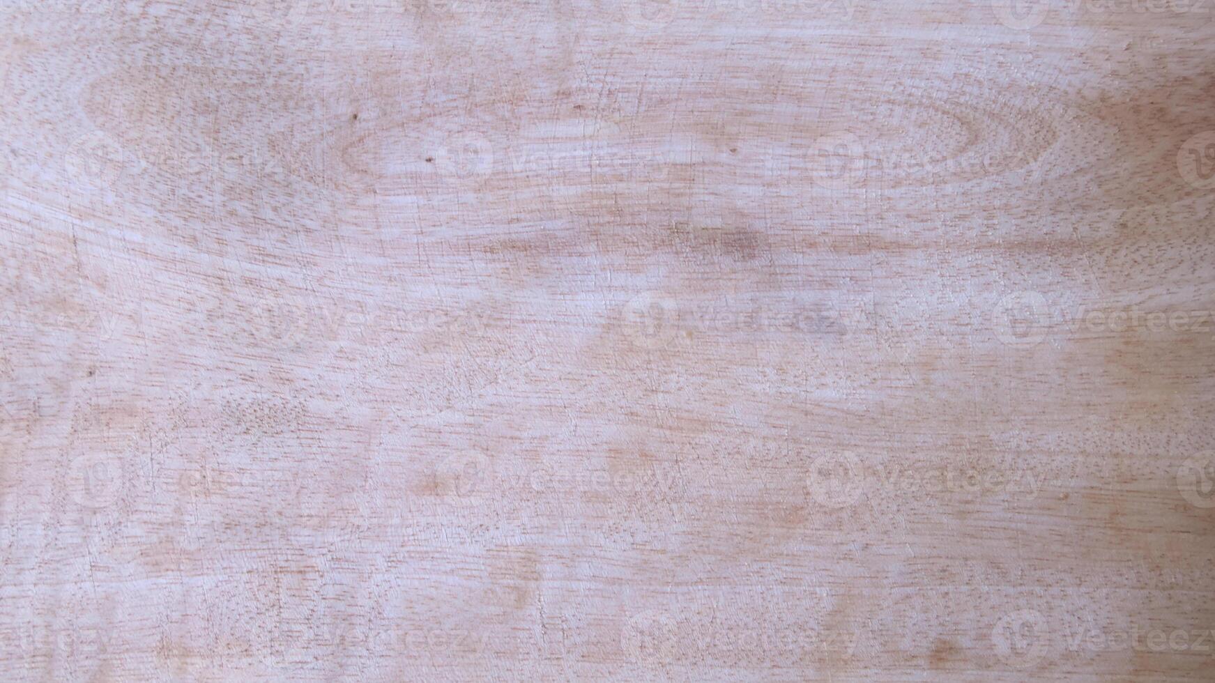 Wood Texture Background, Light Brown, Horizontal Lines Close-Up Table Surface photo