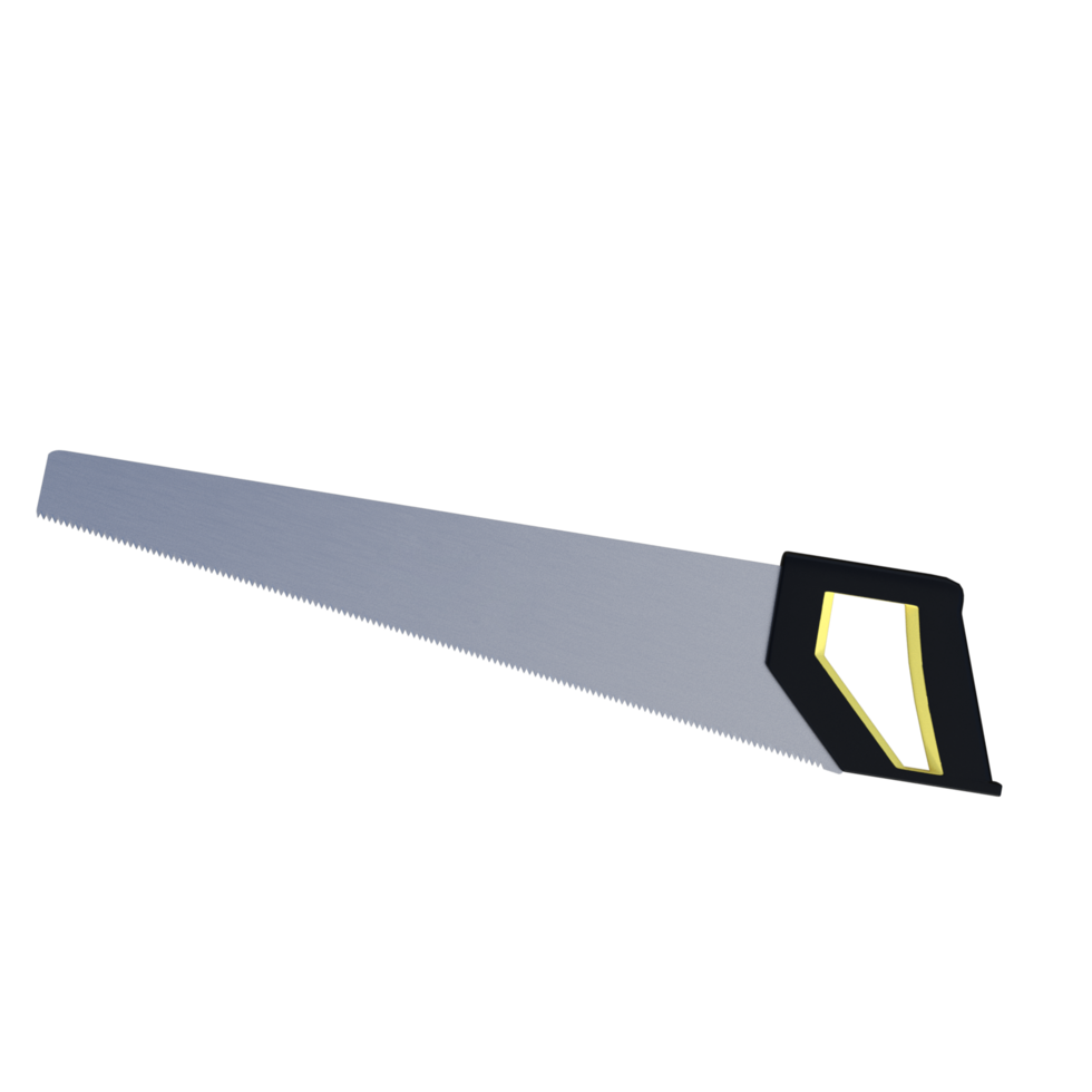 A long, thin metal blade with a yellow stripe png