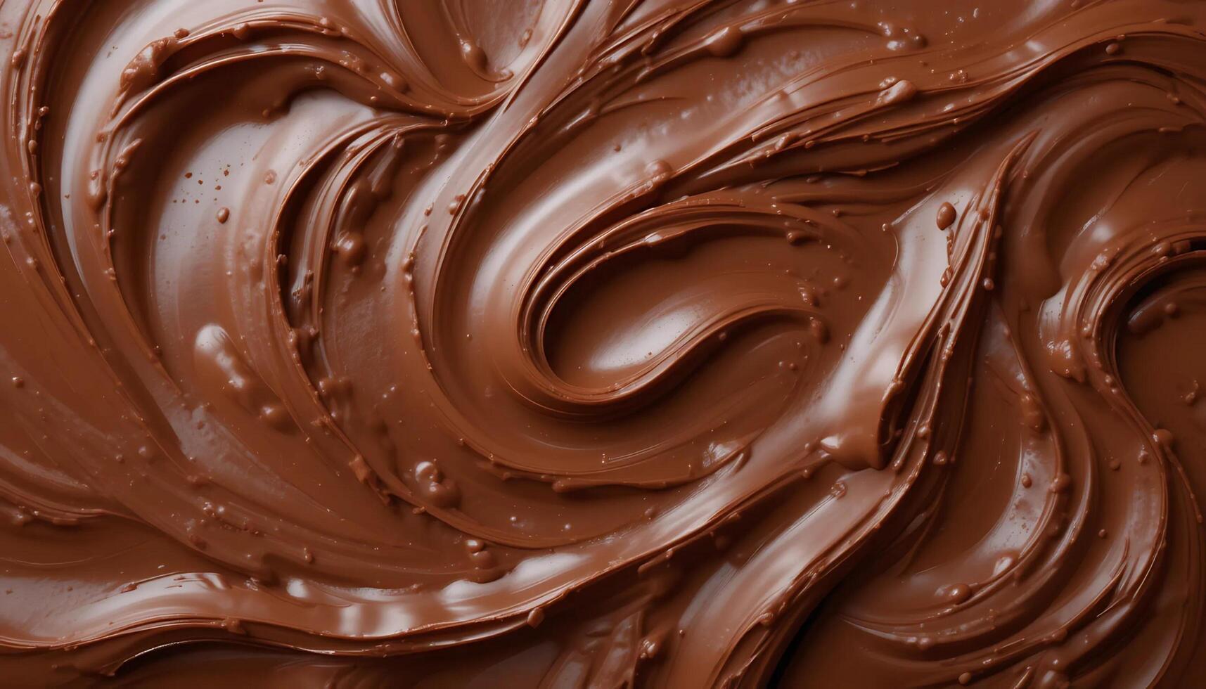 Abstract background of brown creamy chocolate photo