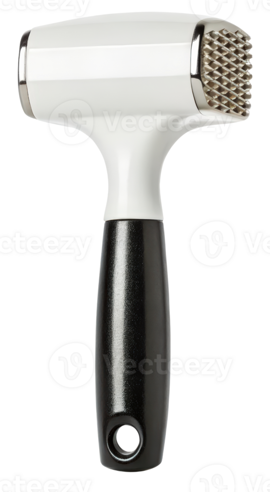 White meat mallet on a transparent background png