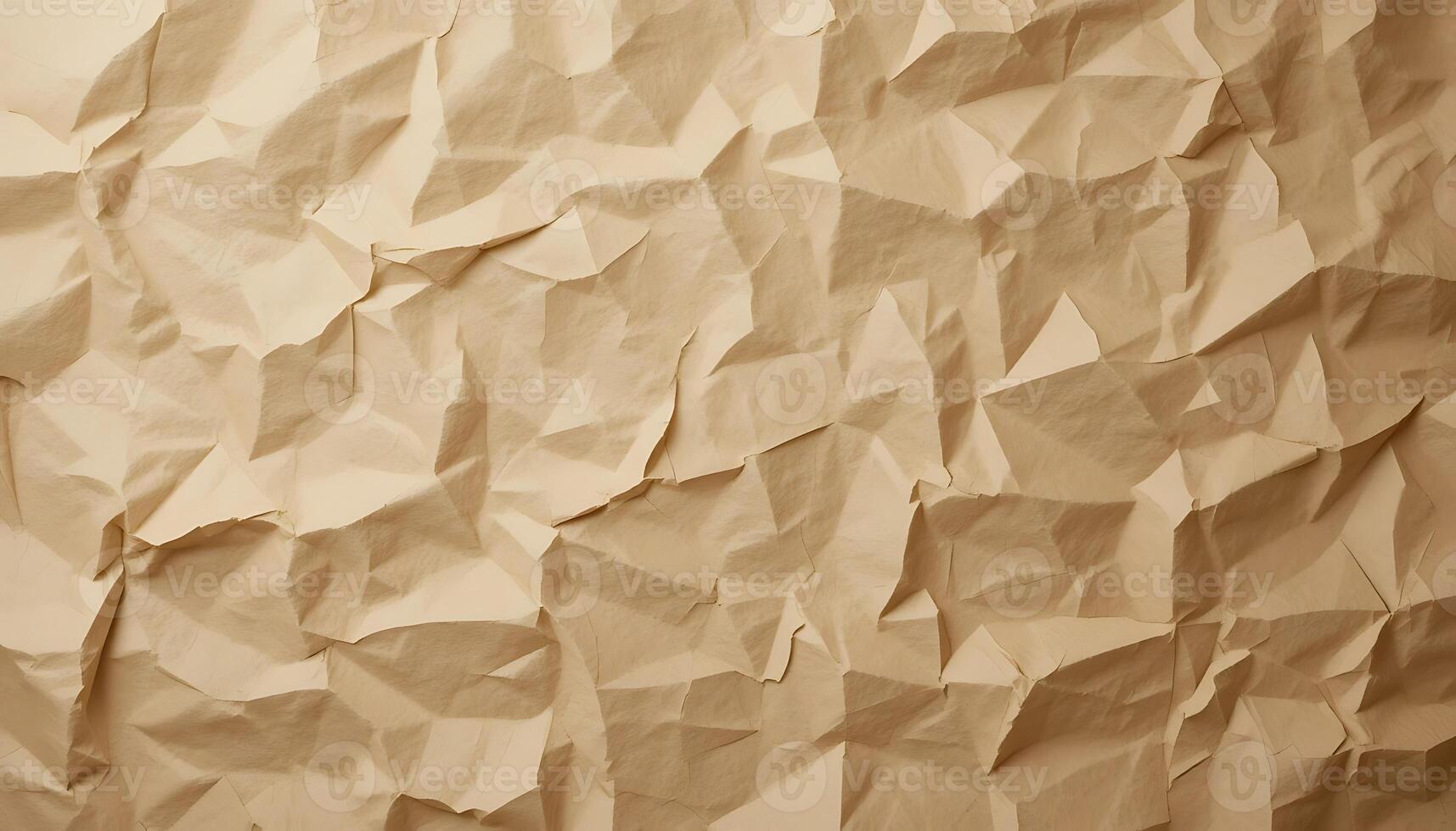 Textured Crumpled Paper Background for Creative Design and Crafting Use photo