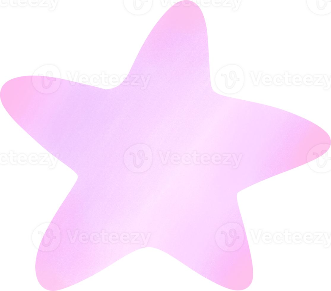 Coquette Pink Star png