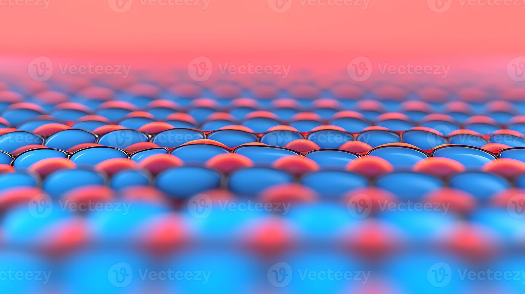 Close-up view of colorful droplets on a surface, showcasing vibrant colors and patterns photo