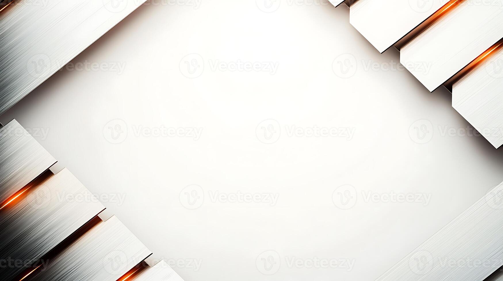 Abstract metallic background with sleek lines and warm accents, ideal for modern design projects photo