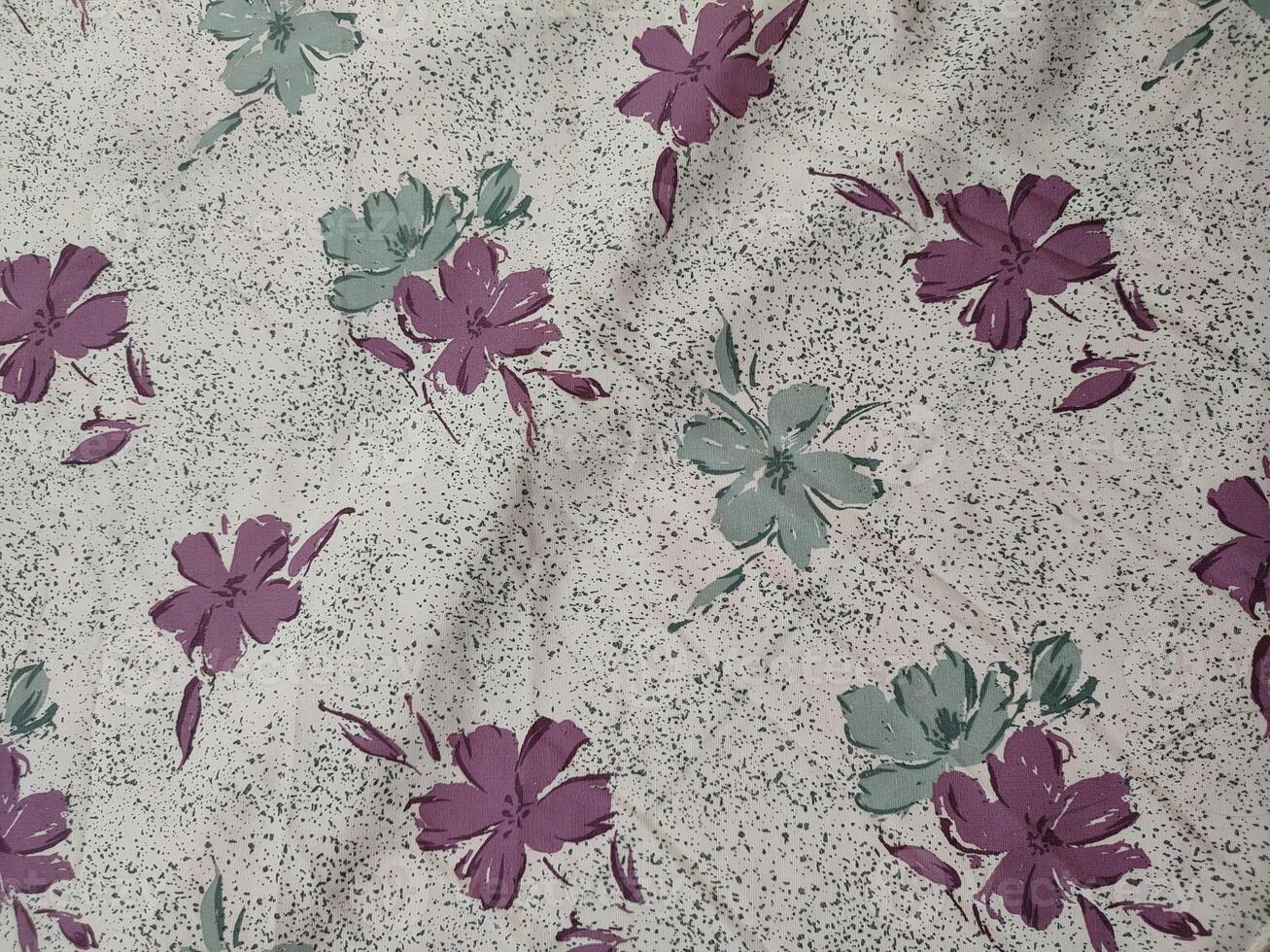 Seamless floral fabric patterns, motifs and background with summer and autumn flower photo
