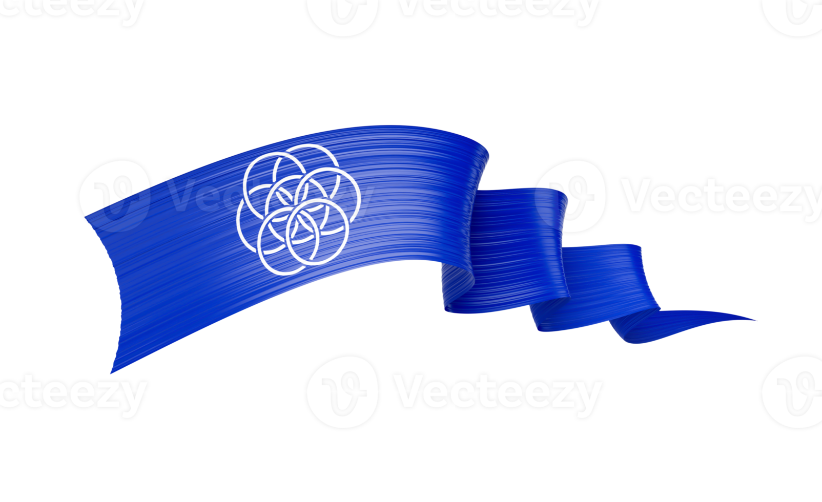 3d Flag Of Earth 3d Shiny Waving Twisted Ribbon Flag Of Earth 3d Illustration png