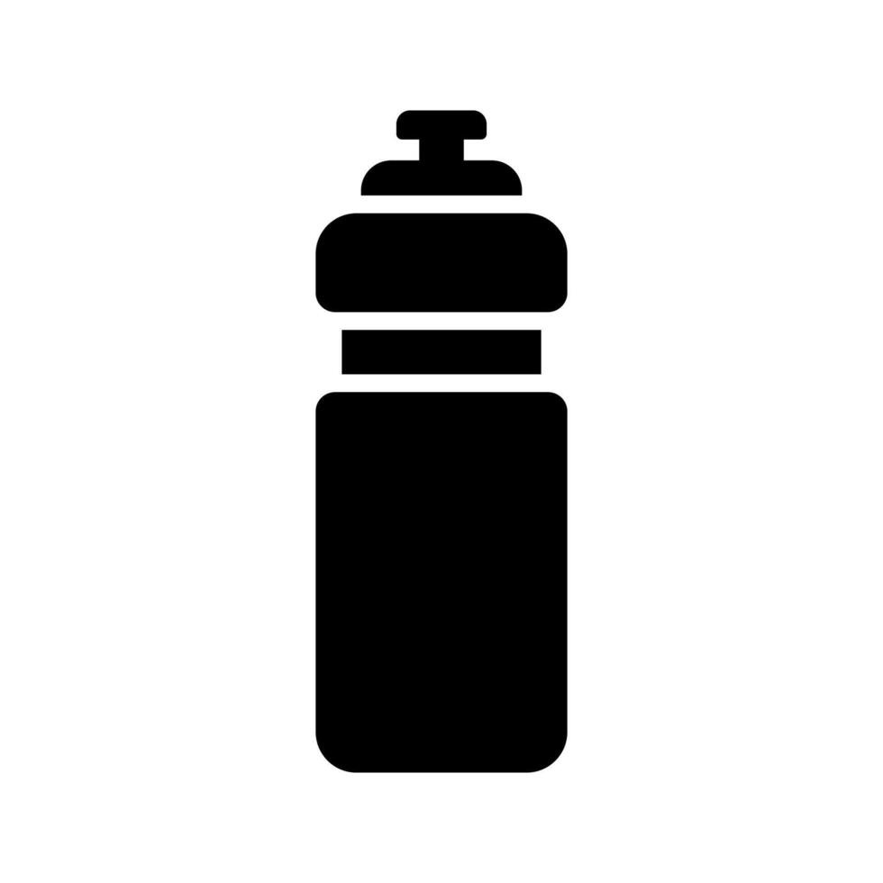 Sports water bottles icon isolated on white background. vector