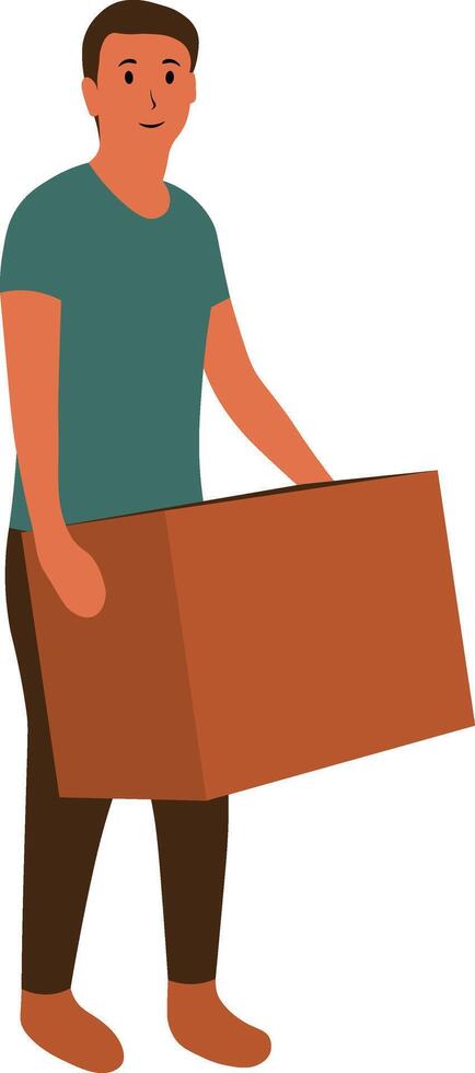 People Volunteers and Donation Illustration Isolated on White Background. vector