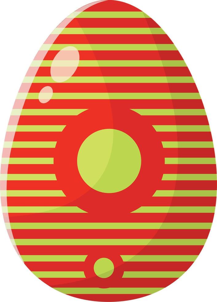 Easter Eggs Element with Simple Design. vector