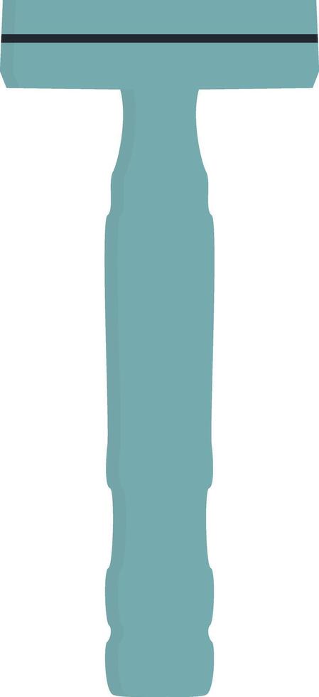 Razor blade with Flat Design vector