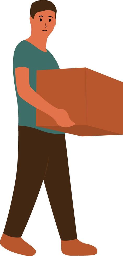 People Volunteers and Donation Illustration in Flat Design vector