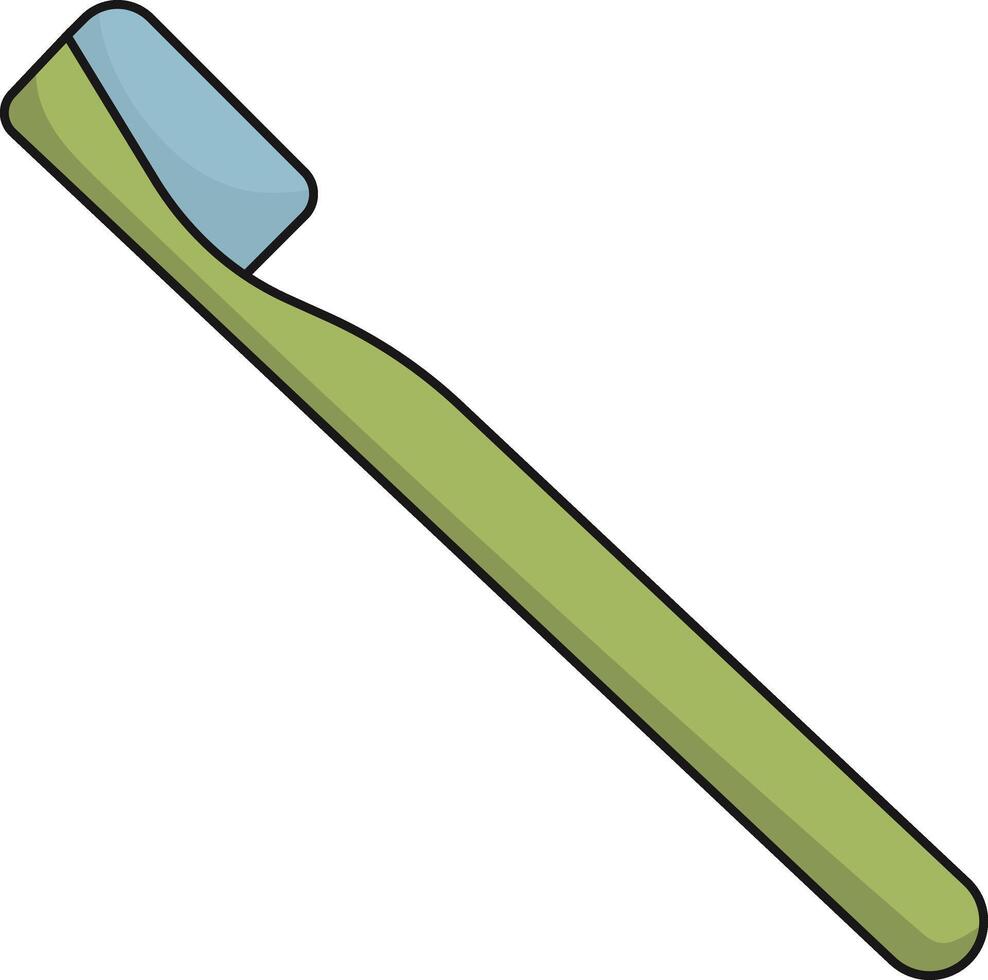 toothbrush. zero waste element vector