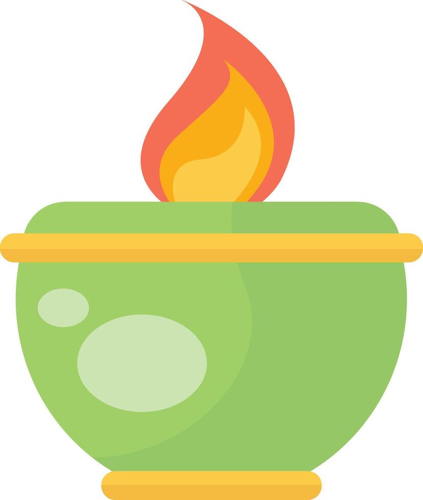 Nowruz Day Element in Flat Cartoon Design vector