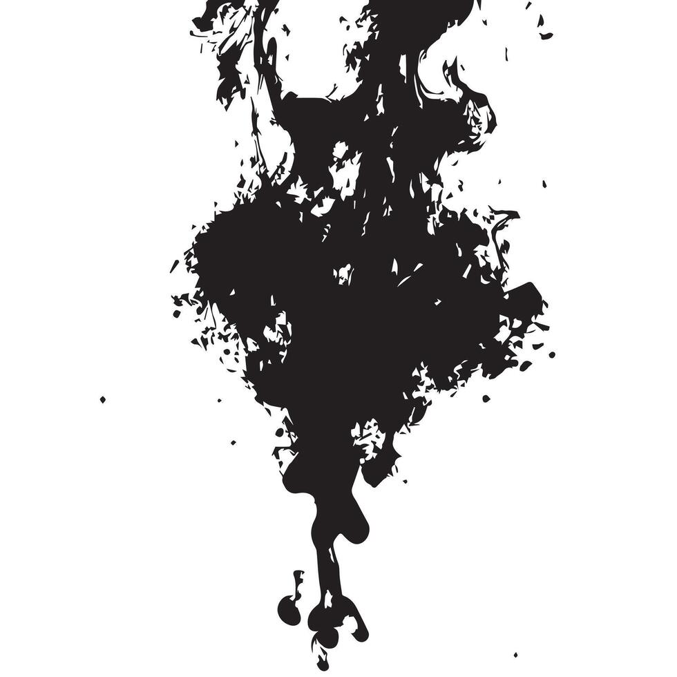 Artistic Dusty Grunge Illustration vector