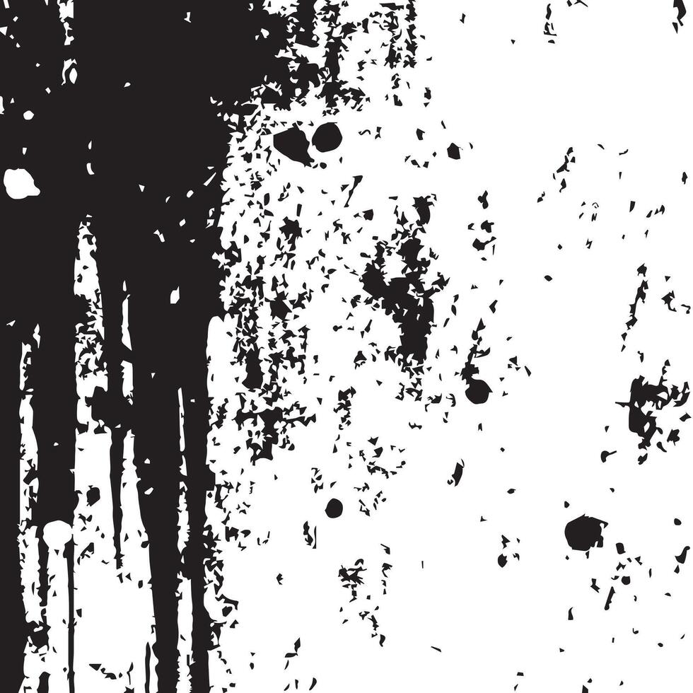 Heavy Inked Grunge Texture vector