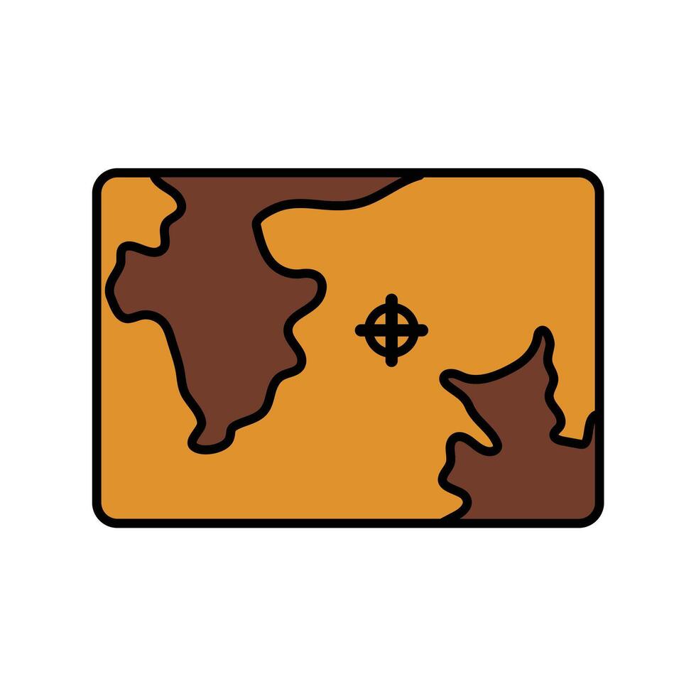 Map Icon Illustration Graphic vector