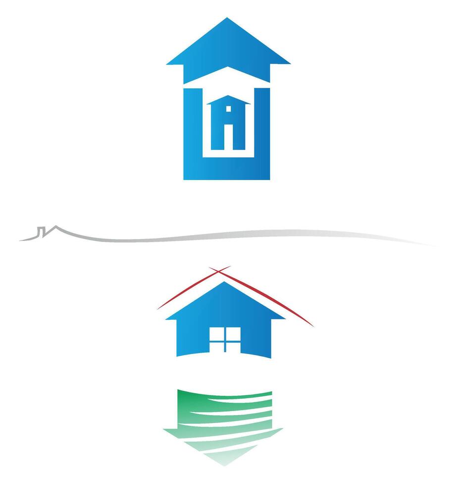 logo real estate project vector