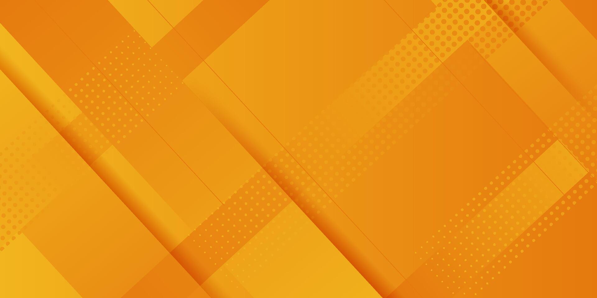 Abstract geometric background in bright colors with orange gradient color combination. Simple arrow pattern color lines on the background. vector