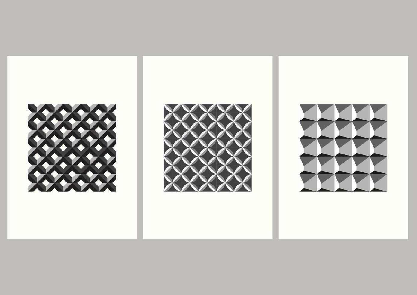 Black and white Japanese background with line art pattern . Abstract template with traditional Minimal geometric pattern vector