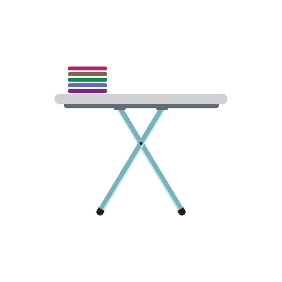Ironing board icon vector