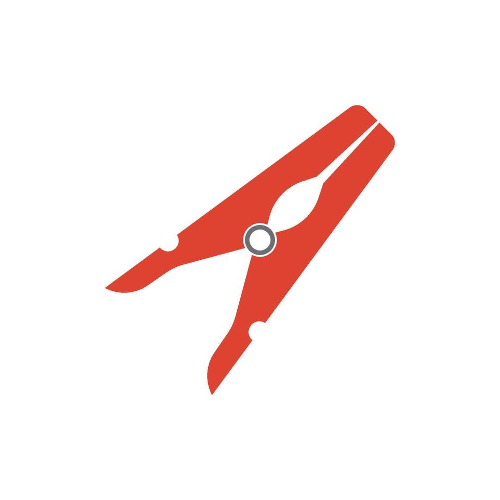 clothes peg icon vector
