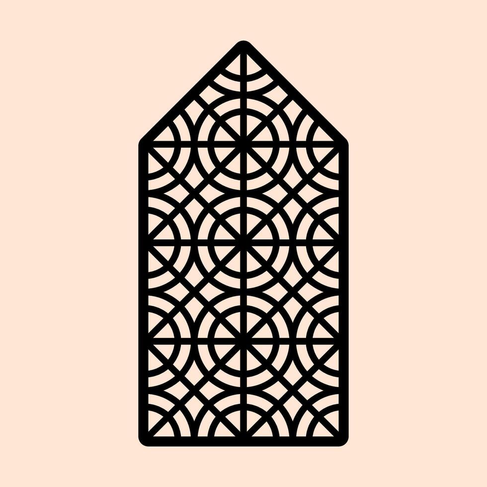 Architectural Metal Screens for Elegant Room Dividers and Partitions vector