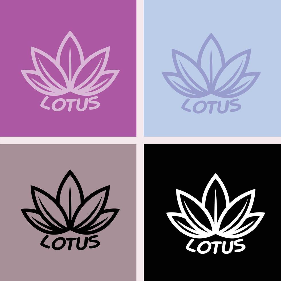 flower branding Artwork vector