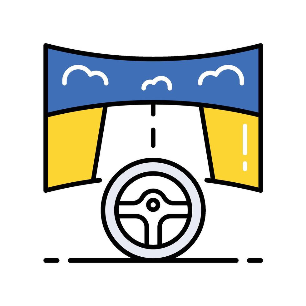 Ar games filled outline icon. EPS 10 file vector
