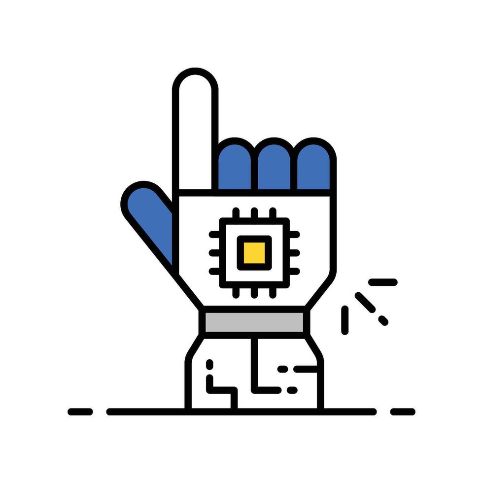 Self healing material filled outline icon. EPS 10 file vector