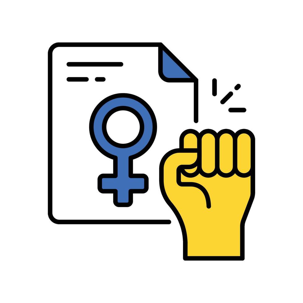 Rights filled outline icon. EPS 10 file vector