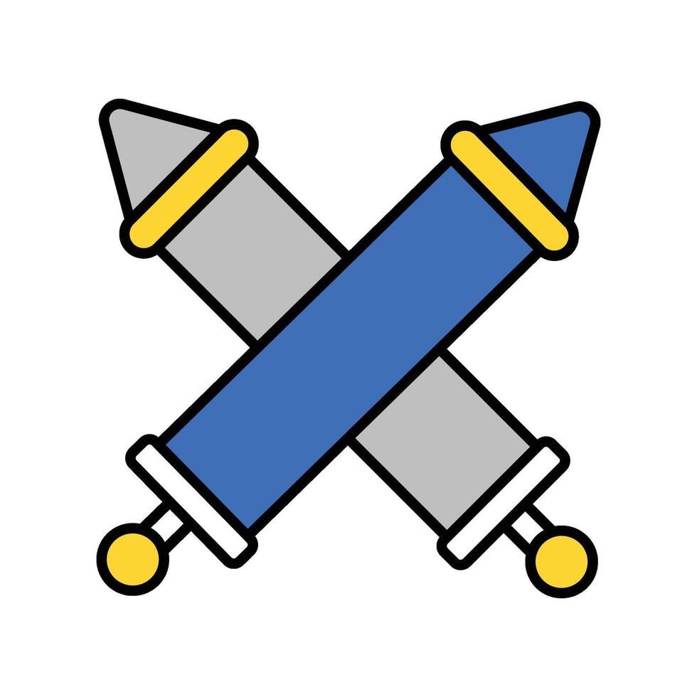 Color filled outline icon. EPS 10 file vector