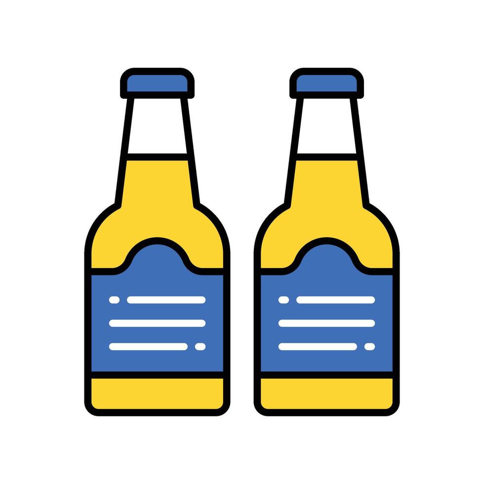 Drinks filled outline icon. EPS 10 file, vector