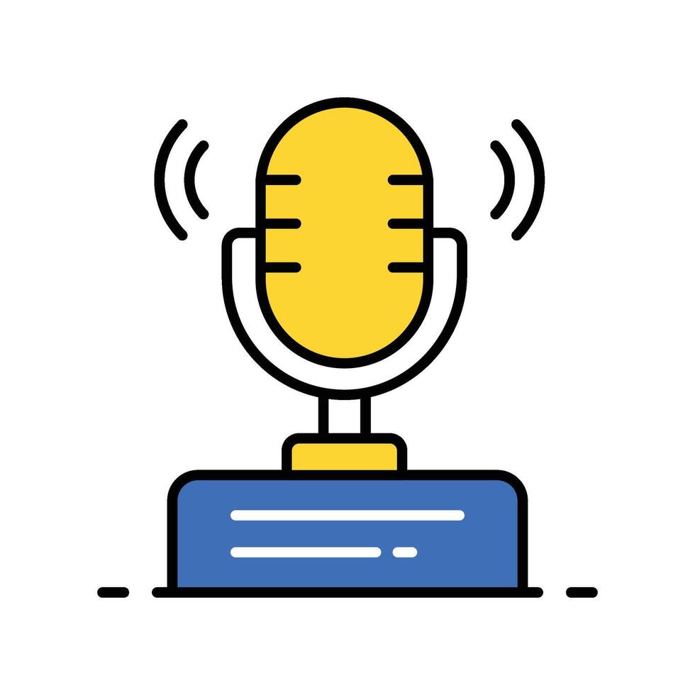 On air filled outline icon. EPS 10 file vector