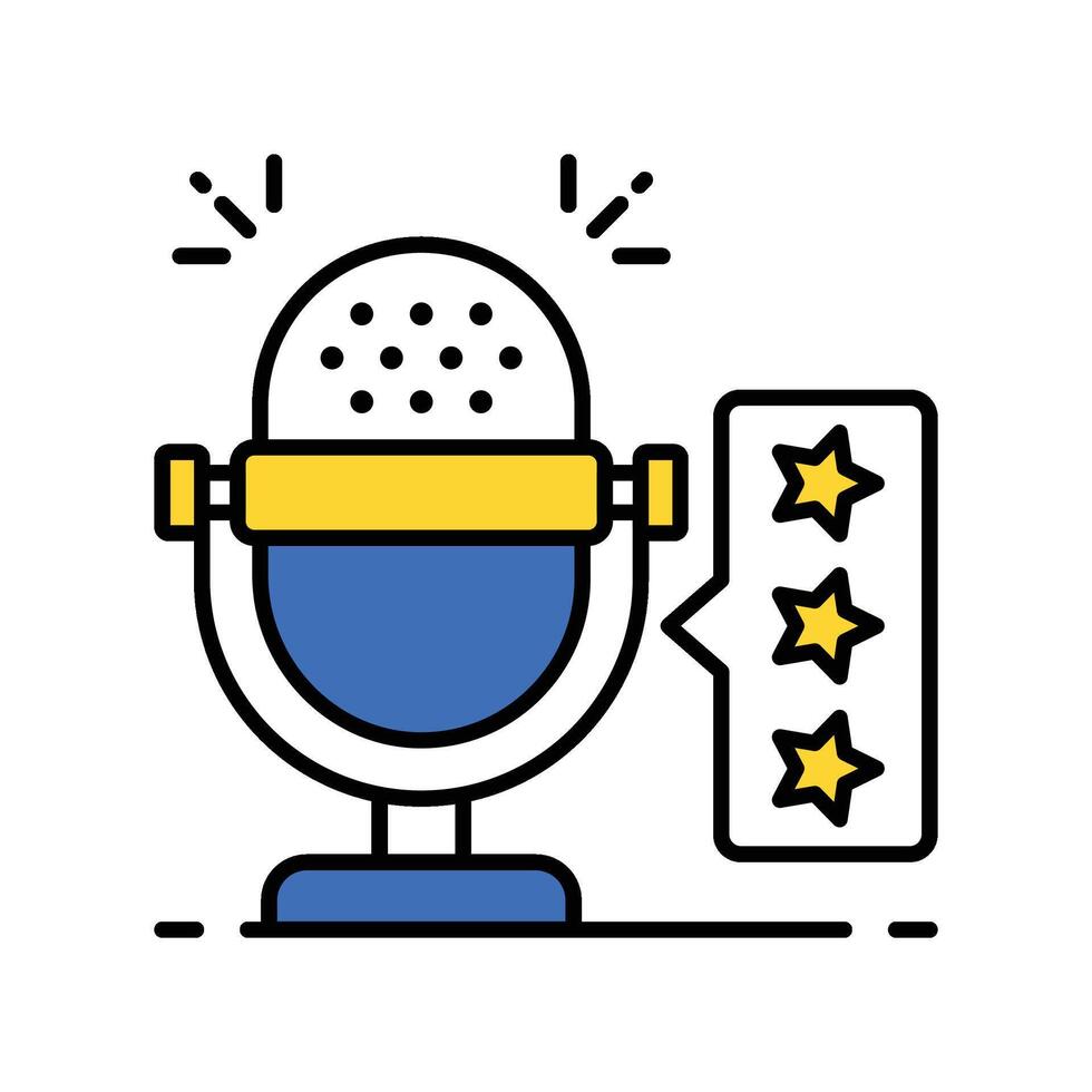 Top chart rating filled outline icon. EPS 10 file vector