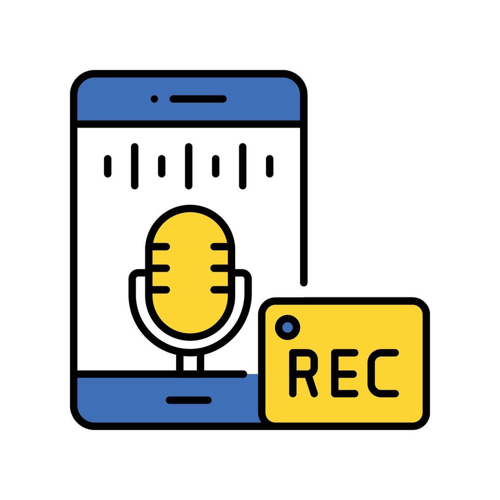 Sound Speaker filled outline icon. EPS 10 file vector