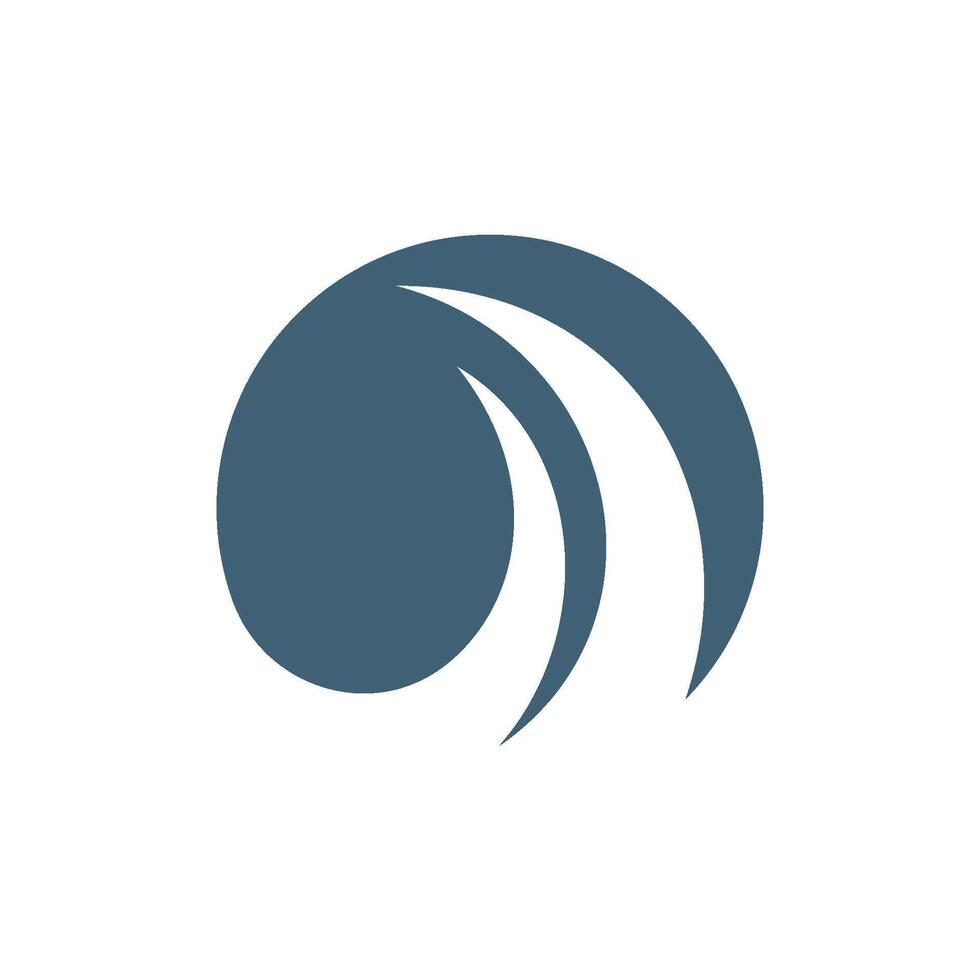 Abstract Circle Wave Logo Template Illustration Design. EPS 10. vector